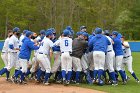 Baseball vs CGA  Wheaton College Baseball vs Coast Guard Academy during game two of the NEWMAC semi-finals playoffs. - (Photo by Keith Nordstrom) : Wheaton, baseball, NEWMAC